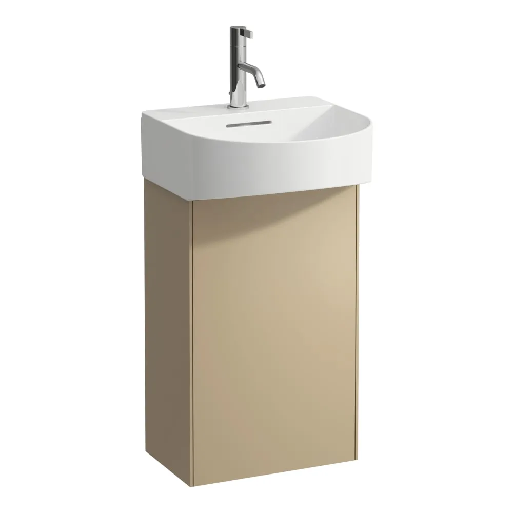 LAUFEN SONAR Skříňka pod umyvadlo, 1 dvířka, závěsy vpravo, pro umývátko H815341 385 x 240 x 600 mm #H4054820340401 - 040 - Zlatá (lak)