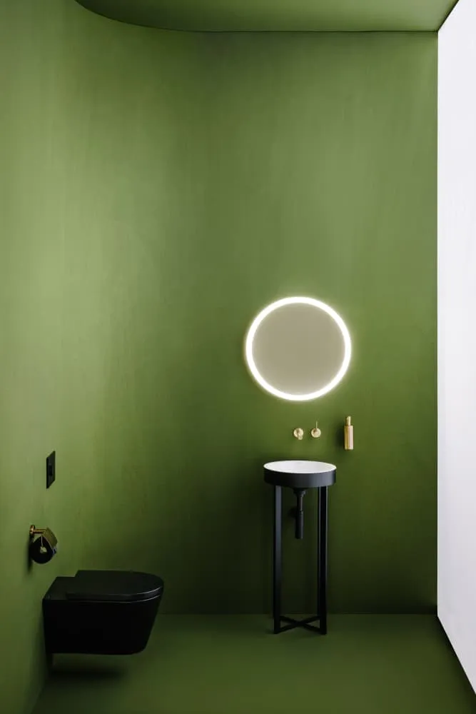 LAUFEN Kartell LAUFEN Závěsné WC, 'Silent flush', rimless, hluboké splachování 545 x 370 x 350 mm #H8213317160001 - 716 - Černá mat
