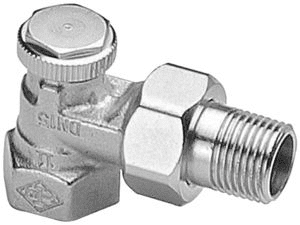 HEIMEIER REGUTEC šroubení rohové 3/8" nikl #0355-01.000