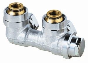 HEIMEIER VEKOLUX N připojení KERMI 1/2"x3/4" roh. #0533-50.000