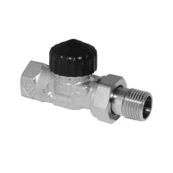HEIMEIER STANDARD term. ventil 3/8" přímý nikl #2202-01.000