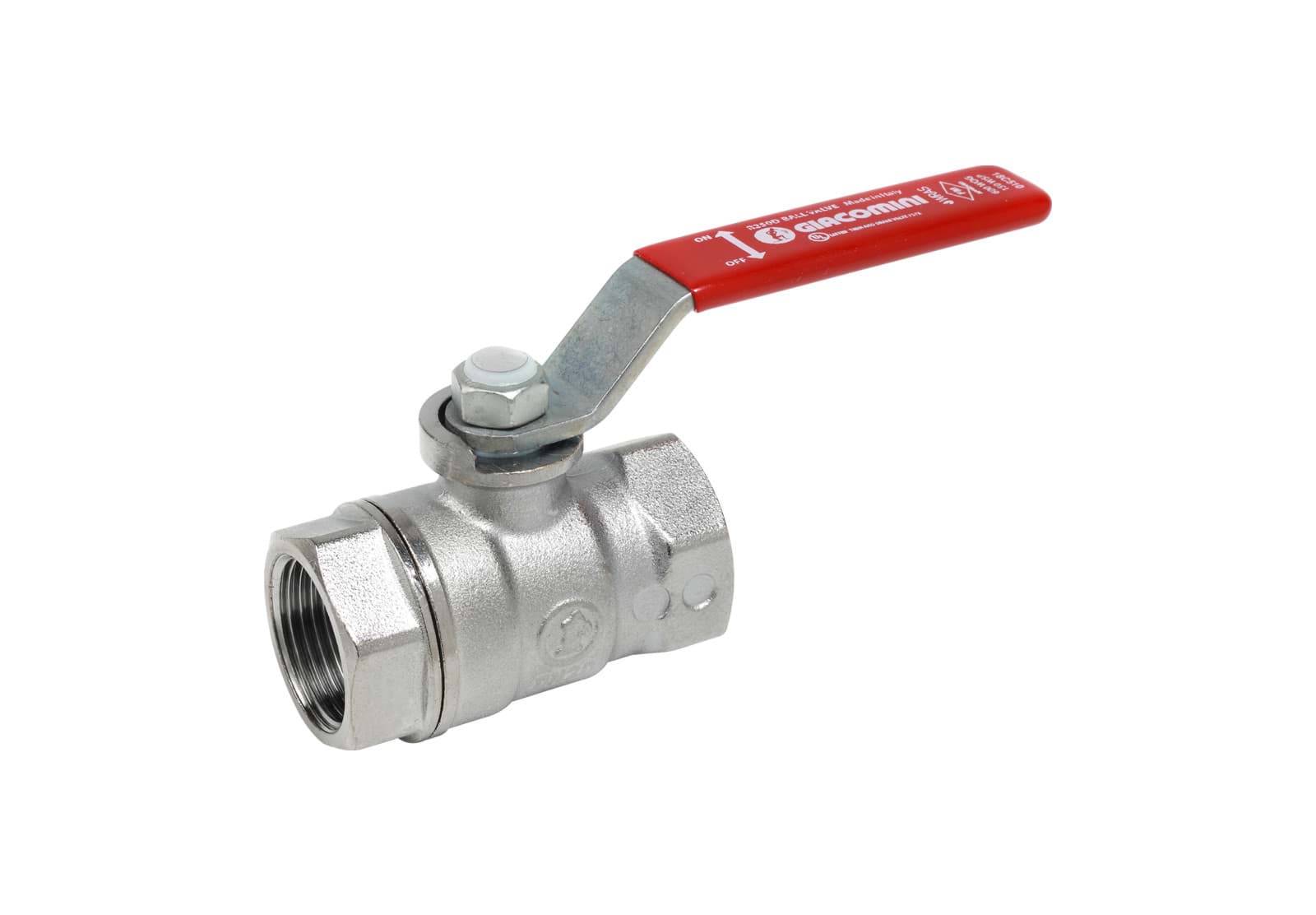 GIACOMINI R250D kul. kohout voda 4" - páka #R250X011 - PN28