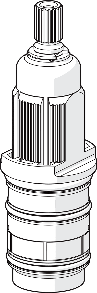 HANSA Termoelement/Kartuše, 2.7 #59913823