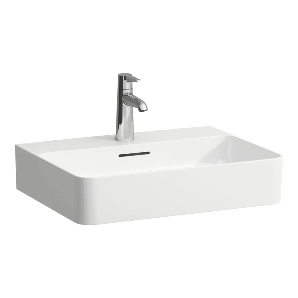 LAUFEN VAL Umyvadlo 550 x 420 x 115 mm #H8102824001041 - 400 - Bílá LCC (LAUFEN Clean Coat)