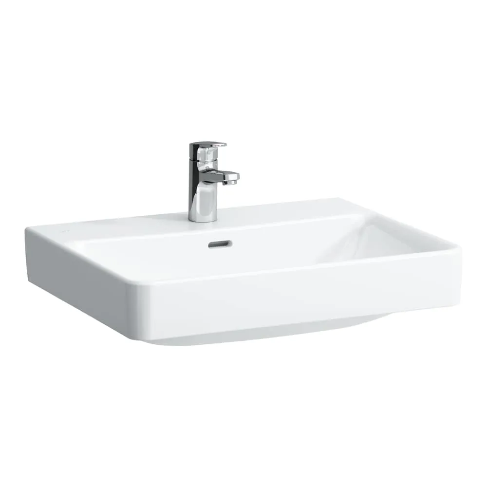 LAUFEN PRO S Umyvadlo, broušená spodní část 600 x 465 x 95 mm #H8169634001041 - 400 - Bílá LCC (LAUFEN Clean Coat)