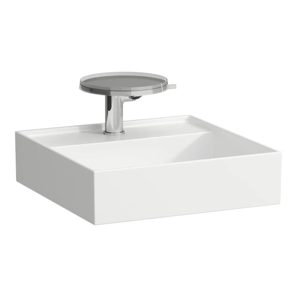 LAUFEN Kartell LAUFEN Umývátko, se skrytým opadem 460 x 460 x 120 mm #H8153314001111 - 400 - Bílá LCC (LAUFEN Clean Coat)