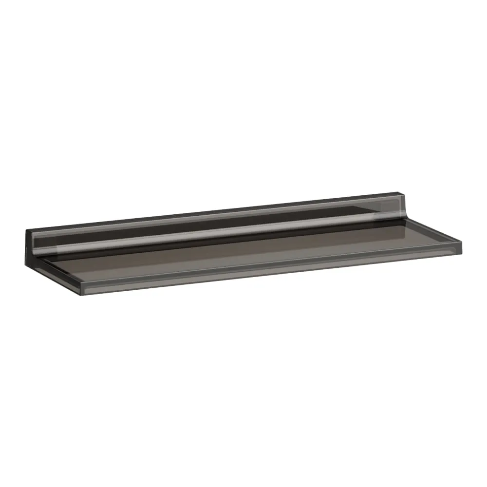 LAUFEN Kartell LAUFEN Polička na stěnu 450 x 155 x 40 mm #H3853300850001 - 085 - Smoky grey