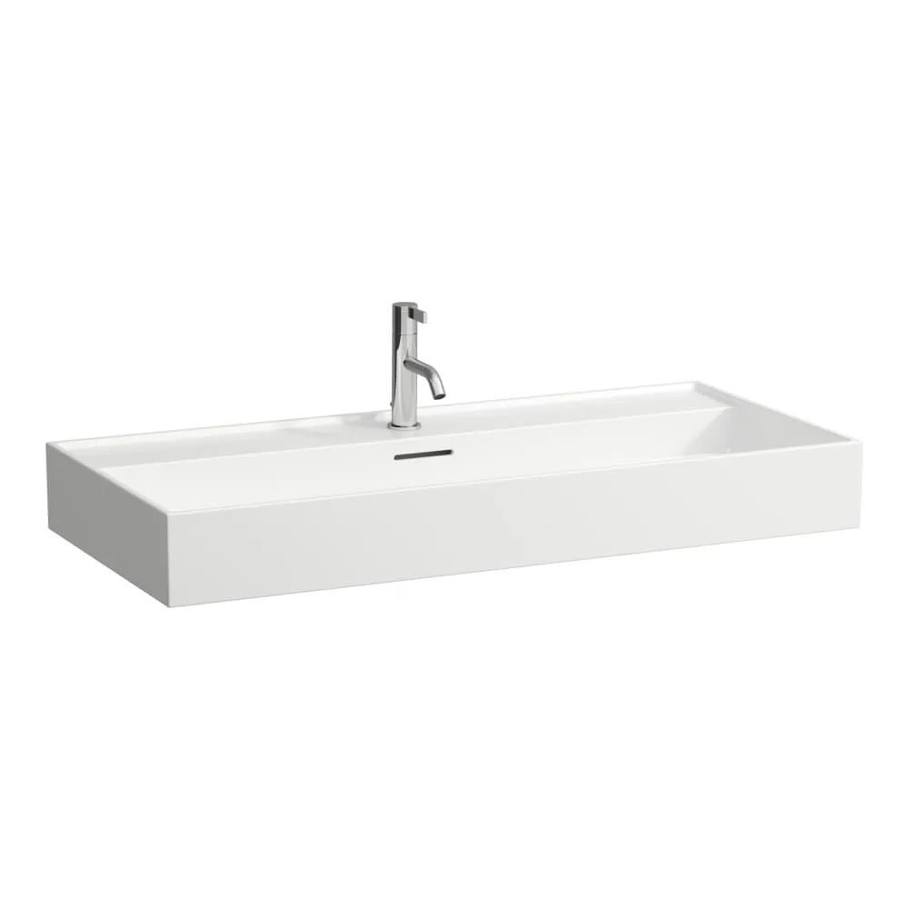 LAUFEN Kartell LAUFEN Umyvadlo, broušená spodní část 1000 x 460 x 120 mm #H8163377571041 - 757 - Bílá mat