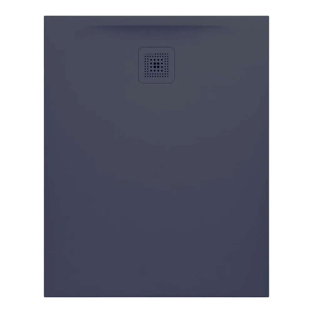 LAUFEN PRO Sprchová vanička, obdélníková, s odtokem na kratší straně, materiál Marbond 1000 x 800 x 33 mm #H2109510780001 - 078 - Antracit