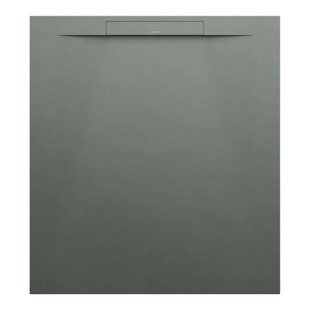 LAUFEN PRO S Sprchová vanička, obdélníková, s lineárním odtokem na kratší straně, materiál Marbond 1000 x 900 x 28 mm #H2101860790001 - 079 - Betonově šedá