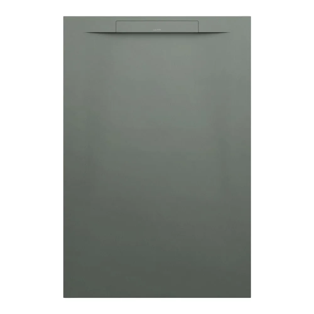 LAUFEN PRO S Sprchová vanička, obdélníková, s lineárním odtokem na kratší straně, materiál Marbond 1200 x 800 x 30 mm #H2101820790001 - 079 - Betonově šedá