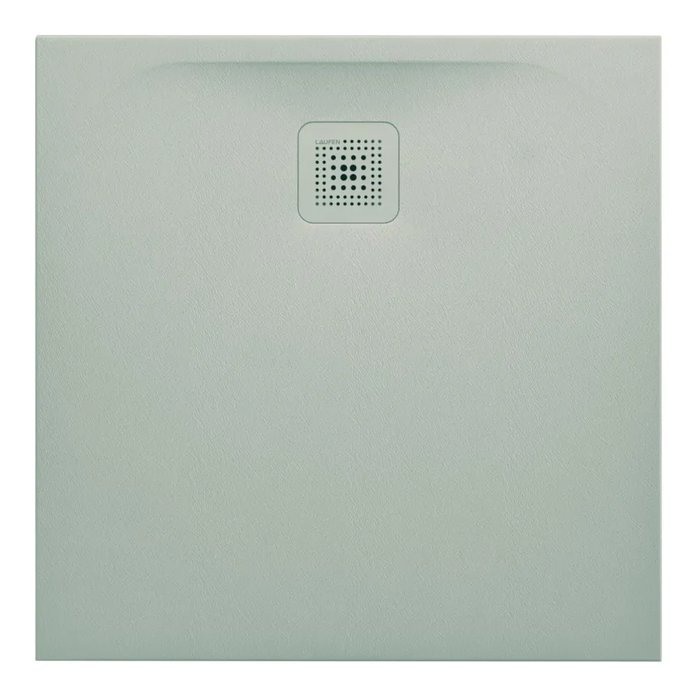 LAUFEN PRO Sprchová vanička, čtvercová, s odtokem na straně, materiál Marbond 800 x 800 x 29 mm #H2109500770001 - 077 - Light grey