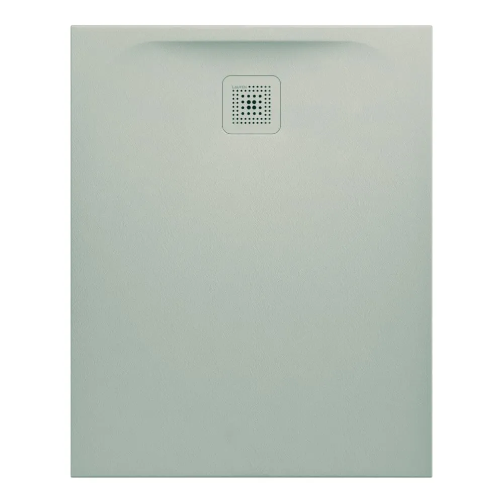 LAUFEN PRO Sprchová vanička, obdélníková, s odtokem na kratší straně, materiál Marbond 1000 x 800 x 33 mm #H2109510770001 - 077 - Light grey