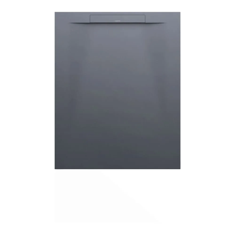 LAUFEN PRO S Sprchová vanička, obdélníková, s lineárním odtokem na kratší straně, materiál Marbond 1000 x 800 x 28 mm #H2101810780001 - 078 - Antracit