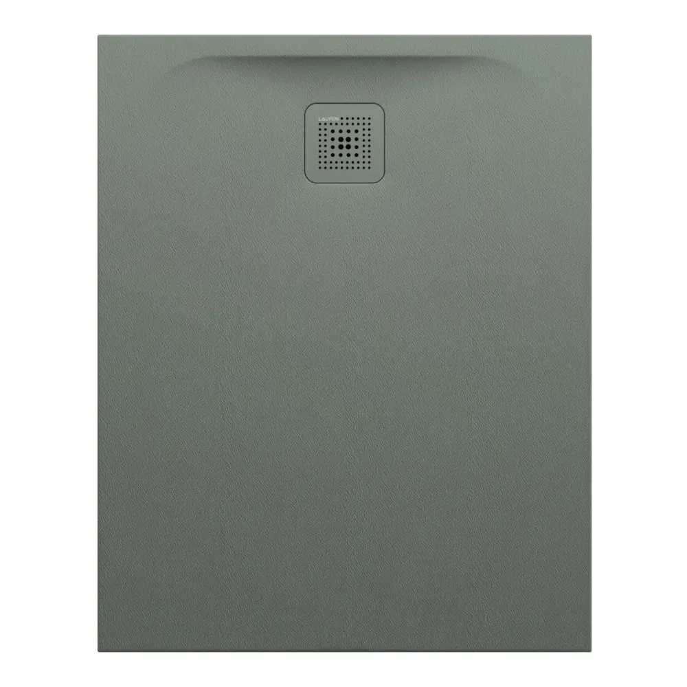 LAUFEN PRO Sprchová vanička, obdélníková, s odtokem na kratší straně, materiál Marbond 1000 x 800 x 33 mm #H2109510790001 - 079 - Betonově šedá