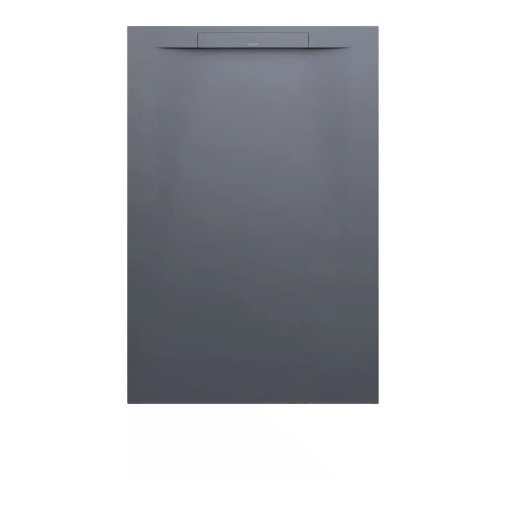 LAUFEN PRO S Sprchová vanička, obdélníková, s lineárním odtokem na kratší straně, materiál Marbond 1200 x 800 x 30 mm #H2101820780001 - 078 - Antracit