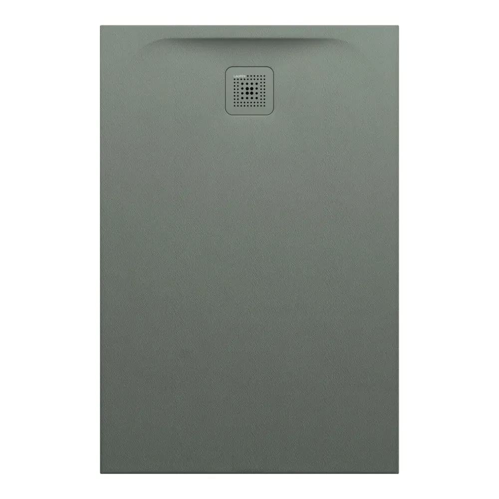 LAUFEN PRO Sprchová vanička, obdélníková, s odtokem na kratší straně, materiál Marbond 1200 x 800 x 33 mm #H2109520790001 - 079 - Betonově šedá