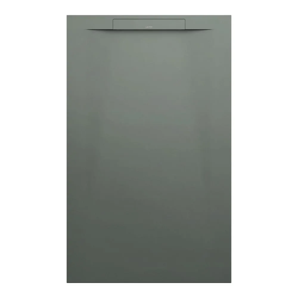 LAUFEN PRO S Sprchová vanička, obdélníková, s lineárním odtokem na kratší straně, materiál Marbond 1300 x 800 x 32 mm #H2111820790001 - 079 - Betonově šedá