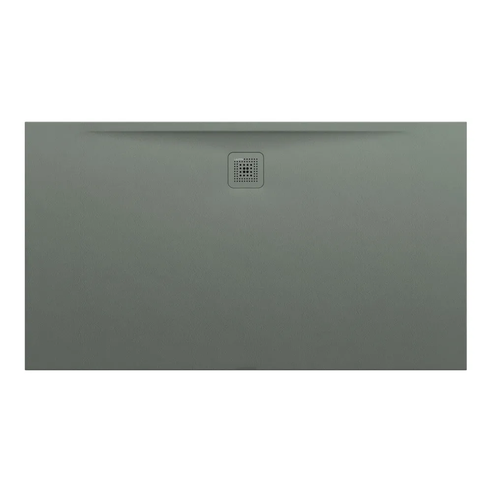 LAUFEN PRO Sprchová vanička, obdélníková, s odtokem na delší straně, materiál Marbond 1600 x 900 x 33 mm #H2119500790001 - 079 - Betonově šedá