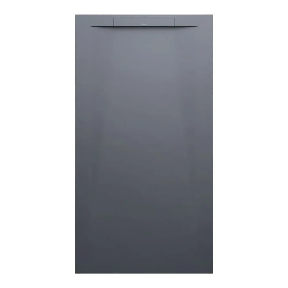LAUFEN PRO S Sprchová vanička, obdélníková, s lineárním odtokem na kratší straně, materiál Marbond 1500 x 800 x 34 mm #H2111840780001 - 078 - Antracit