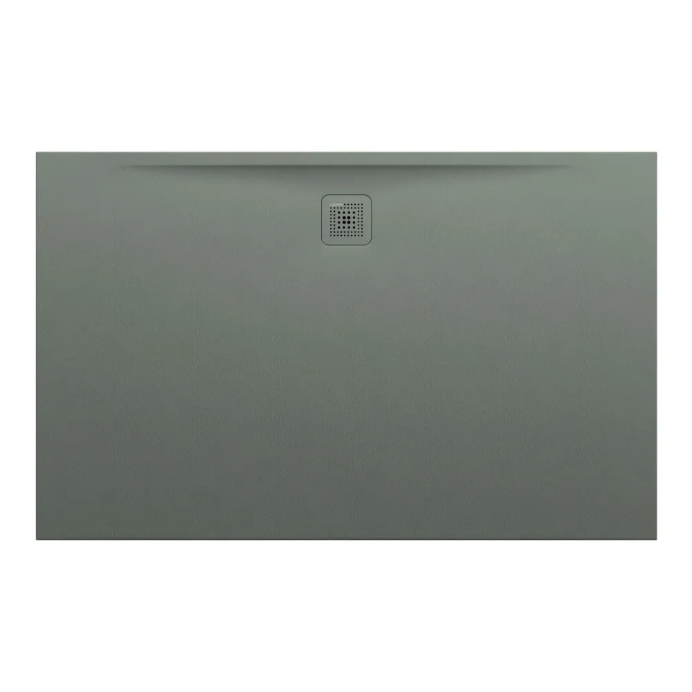 LAUFEN PRO Sprchová vanička, obdélníková, s odtokem na delší straně, materiál Marbond 1600 x 1000 x 33 mm #H2119550790001 - 079 - Betonově šedá