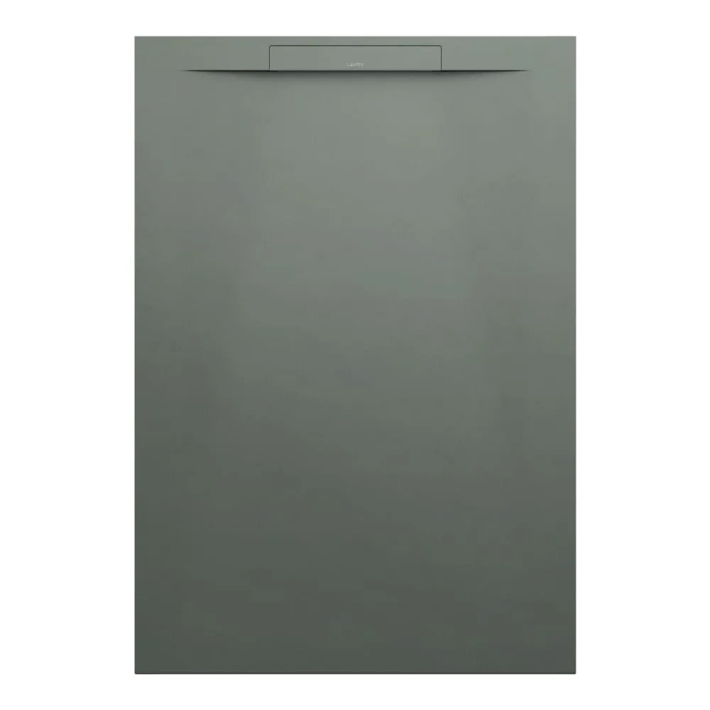 LAUFEN PRO S Sprchová vanička, obdélníková, s lineárním odtokem na kratší straně, materiál Marbond 1300 x 900 x 32 mm #H2111830790001 - 079 - Betonově šedá