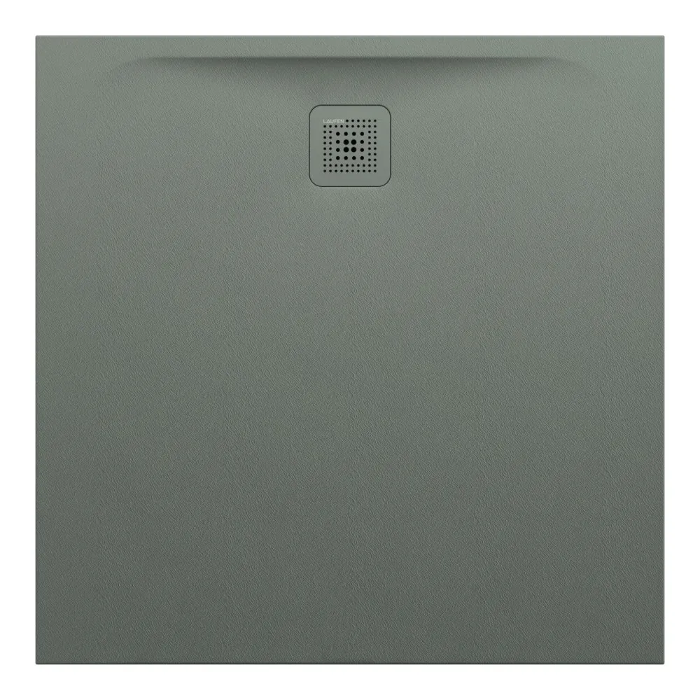 LAUFEN PRO Sprchová vanička, čtvercová, s odtokem na straně, materiál Marbond 1000 x 1000 x 33 mm #H2119520790001 - 079 - Betonově šedá