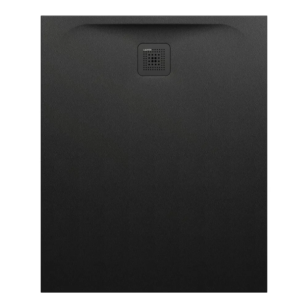 LAUFEN PRO Sprchová vanička, obdélníková, s odtokem na kratší straně, materiál Marbond 1100 x 900 x 33 mm #H2129550800001 - 080 - Černá