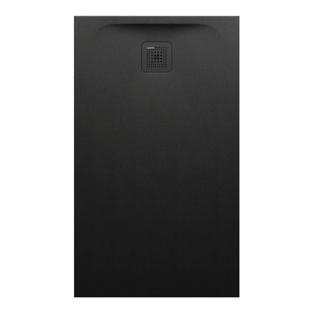 LAUFEN PRO Sprchová vanička, obdélníková, s odtokem na kratší straně, materiál Marbond 1200 x 700 x 38 mm #H2129510800001 - 080 - Černá