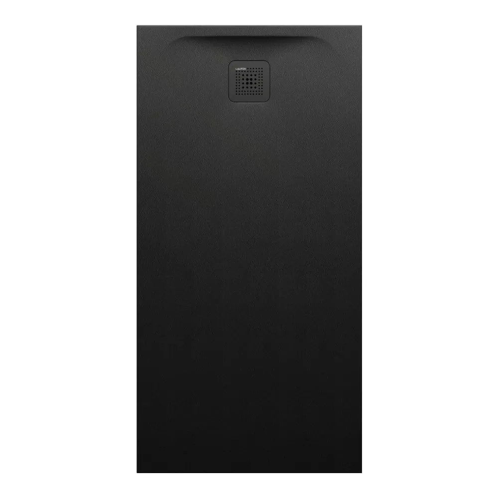 LAUFEN PRO Sprchová vanička, obdélníková, s odtokem na kratší straně, materiál Marbond 1400 x 700 x 38 mm #H2129530800001 - 080 - Černá