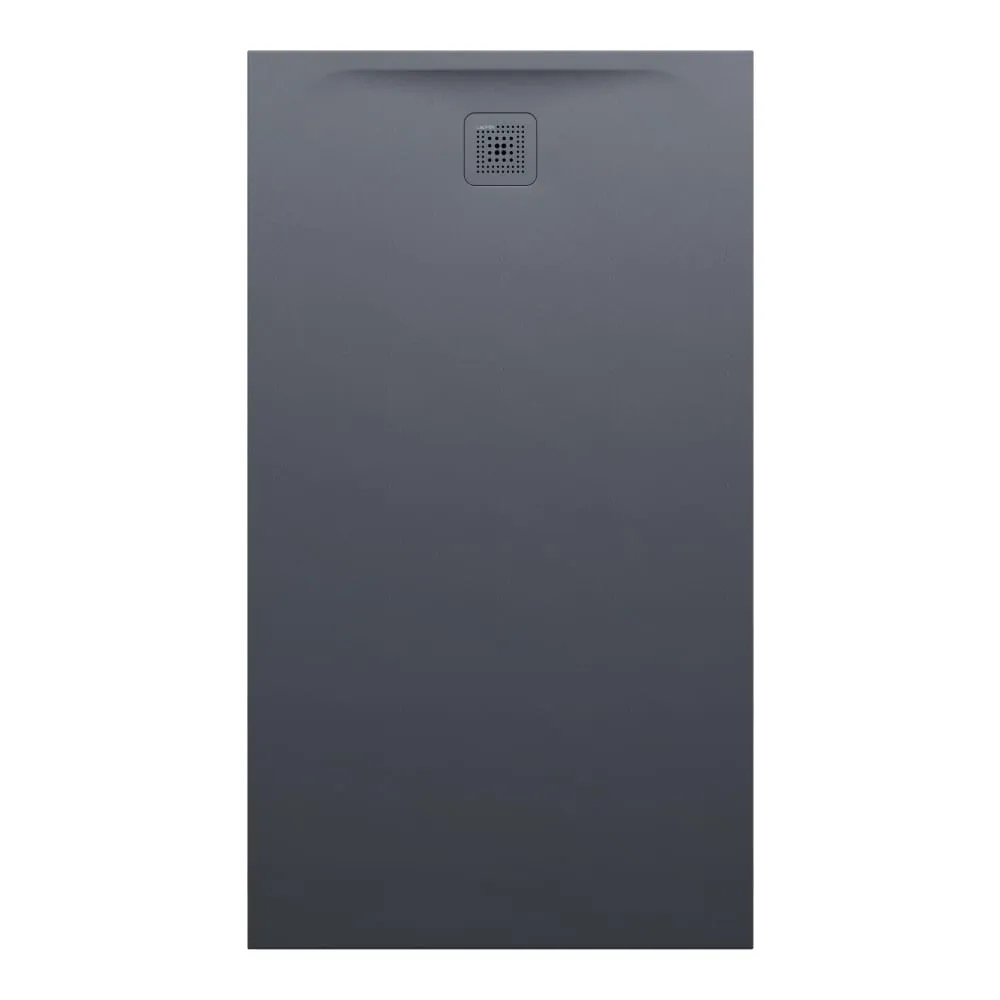 LAUFEN Sprchová vanička PRO, obdélníková, odtok na kratší straně 1600 x 900 x 42 mm #H2139590780001 - 078 – antracitová matná strukturovaná