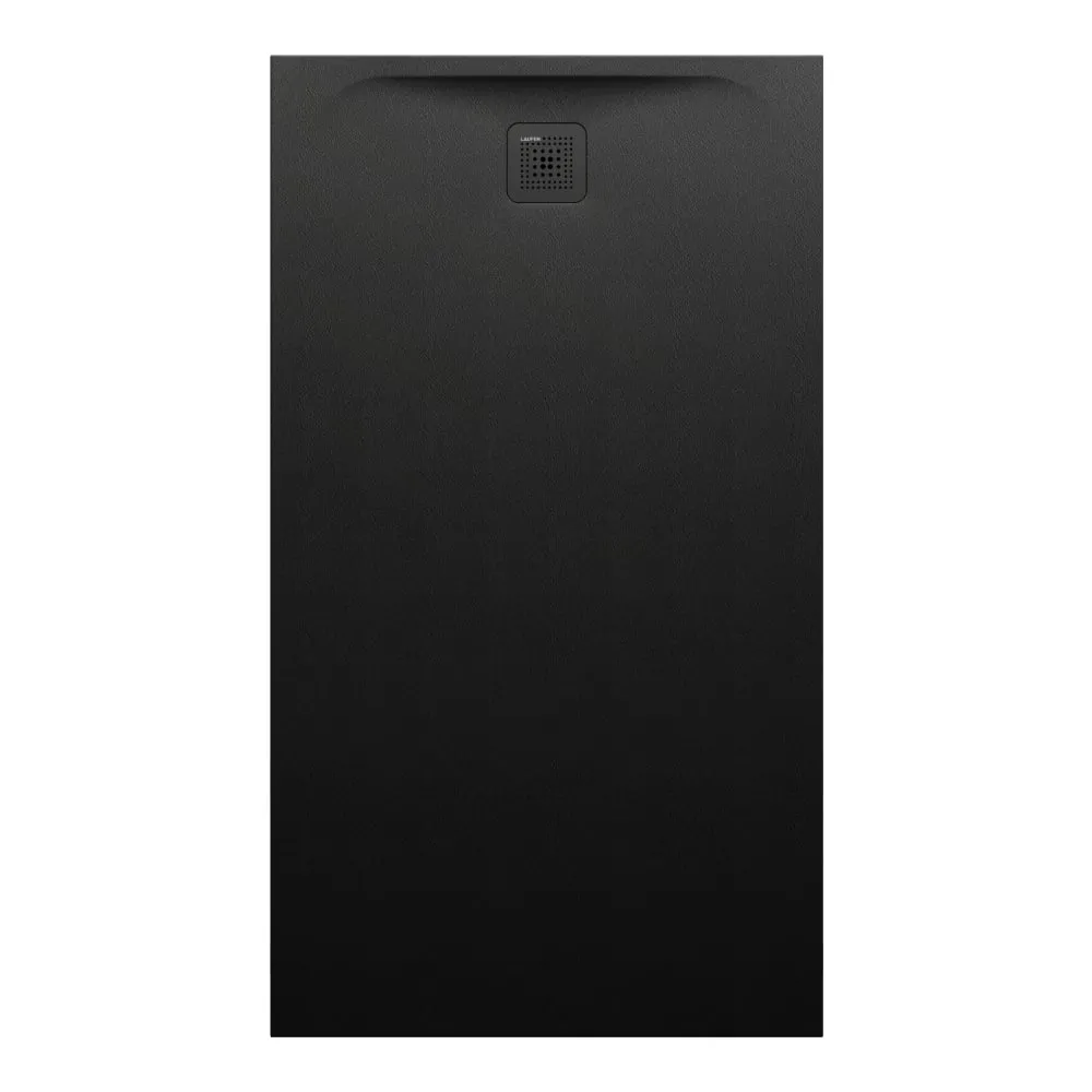 LAUFEN PRO Sprchová vanička, obdélníková, s odtokem na kratší straně, materiál Marbond 1600 x 900 x 42 mm #H2139590800001 - 080 - Černá