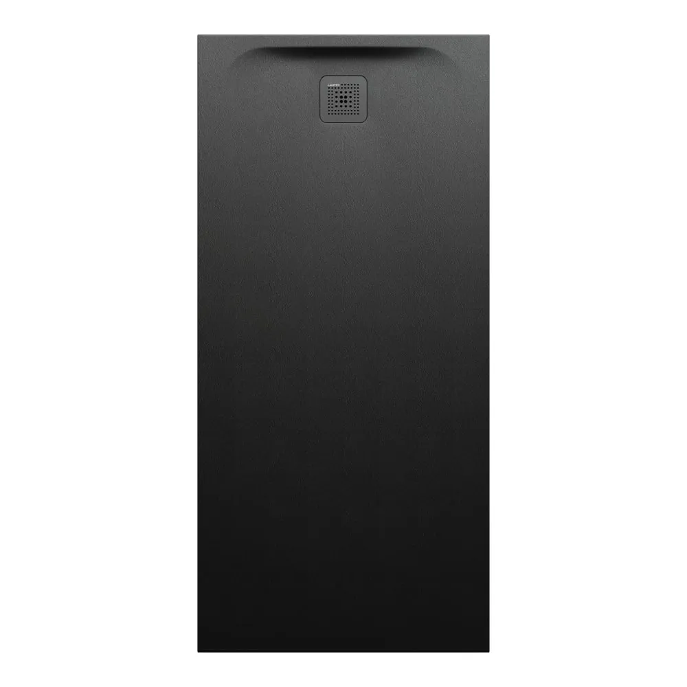LAUFEN PRO Sprchová vanička, obdélníková, s odtokem na kratší straně, materiál Marbond 1700 x 800 x 46 mm #H2149530800001 - 080 - Černá