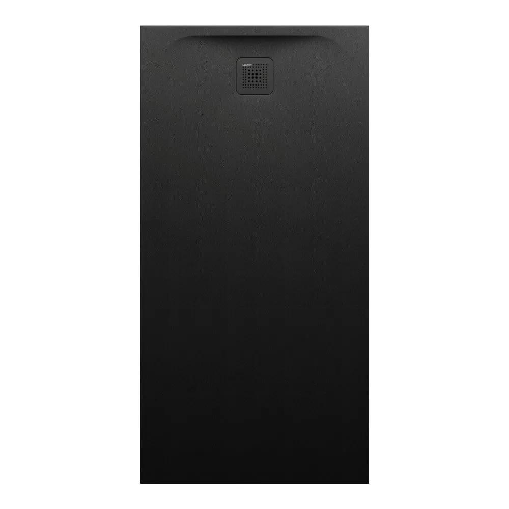 LAUFEN PRO Sprchová vanička, obdélníková, s odtokem na kratší straně, materiál Marbond 1600 x 800 x 42 mm #H2139580800001 - 080 - Černá