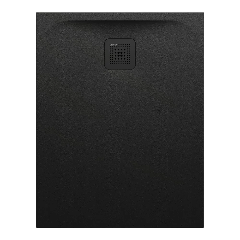 LAUFEN PRO Sprchová vanička, obdélníková, s odtokem na kratší straně, materiál Marbond 900 x 700 x 33 mm #H2169560800001 - 080 - Černá