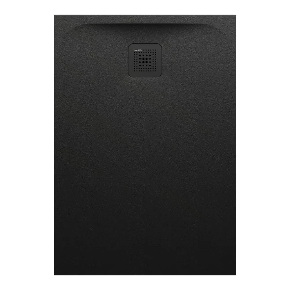 LAUFEN PRO Sprchová vanička, obdélníková, s odtokem na kratší straně, materiál Marbond 1000 x 700 x 33 mm #H2169570800001 - 080 - Černá