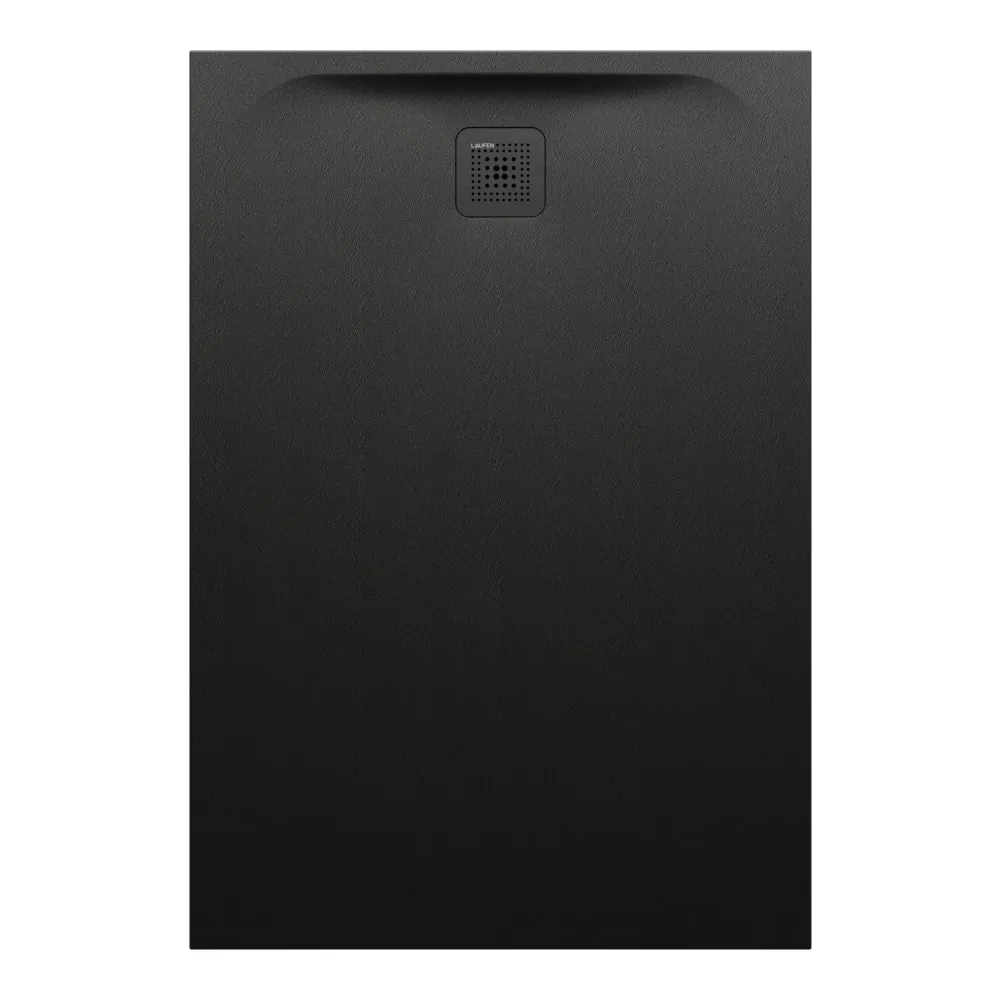 LAUFEN PRO Sprchová vanička, obdélníková, s odtokem na kratší straně, materiál Marbond 1300 x 900 x 42 mm #H2159580800001 - 080 - Černá