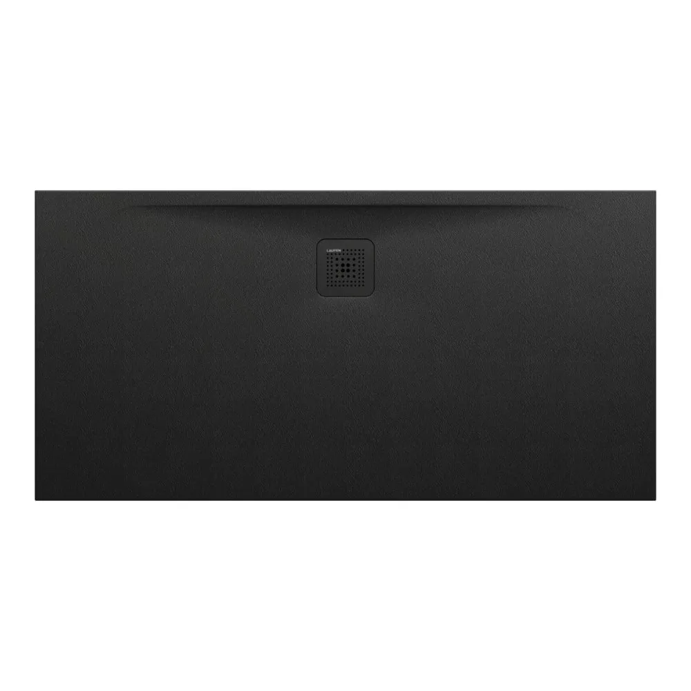 LAUFEN PRO Sprchová vanička, obdélníková, s odtokem na delší straně, materiál Marbond 1400 x 700 x 30 mm #H2159540800001 - 080 - Černá