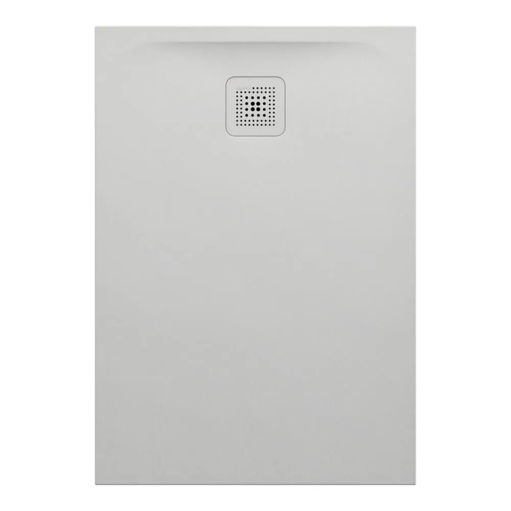 LAUFEN PRO Sprchová vanička, obdélníková, s odtokem na kratší straně, materiál Marbond 1000 x 700 x 33 mm #H2169570770001 - 077 - Light grey