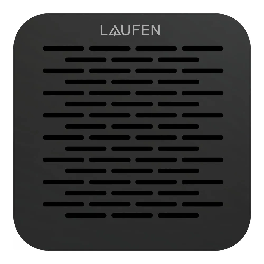 LAUFEN PRO Krytka sifonu pro vaničku LAUFEN PRO MARBOND (náhradní díl) 130 x 130 x 30 mm #H2919520800001 - 080 - Černá