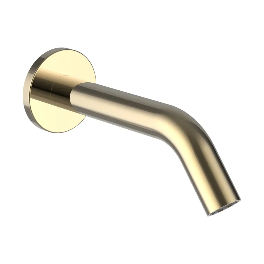 LAUFEN Kartell LAUFEN Nástěnný výtok 175 mm, PVD zlatá lesklá #H3713300010601