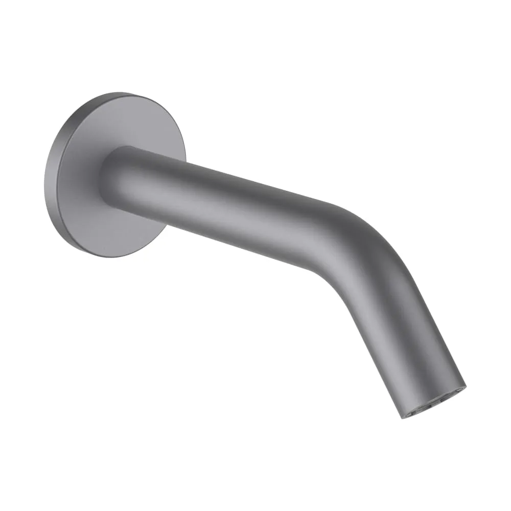 LAUFEN Kartell LAUFEN Nástěnný výtok 175 mm, PVD inox kartáčovaná ocel #H3713300900601