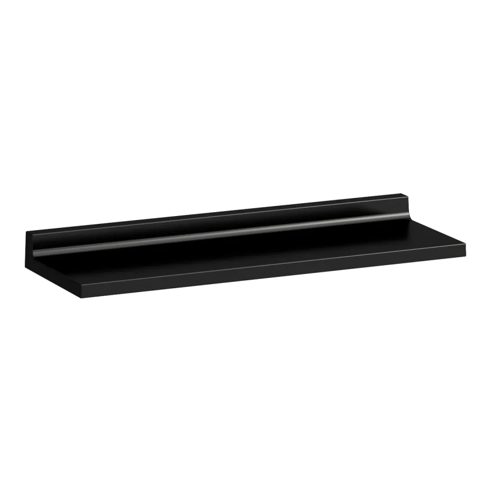 LAUFEN Kartell LAUFEN Polička na stěnu 450 x 155 x 40 mm #H3853300910001 - 091 - Černá neprůhledná