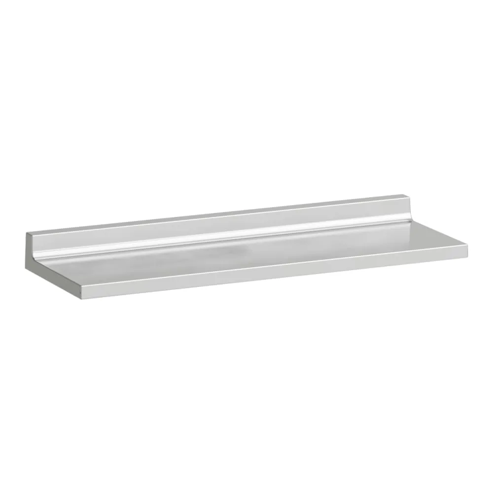 LAUFEN Kartell LAUFEN Polička na stěnu 450 x 155 x 40 mm #H3853300860001 - 086 - Stříbrná