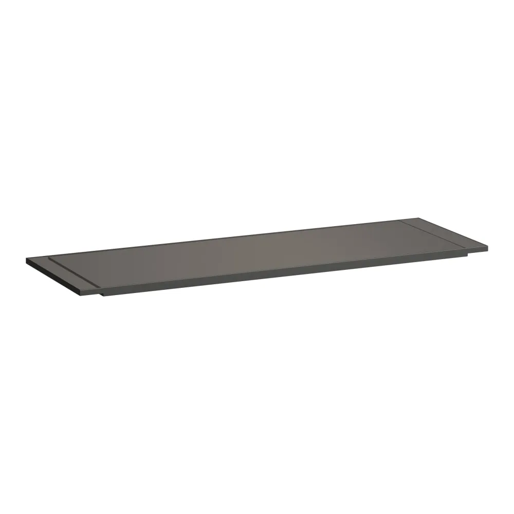 LAUFEN Kartell LAUFEN Vanová polička 750 x 250 x 15 mm #H3853320850001 - 085 - Smoky grey