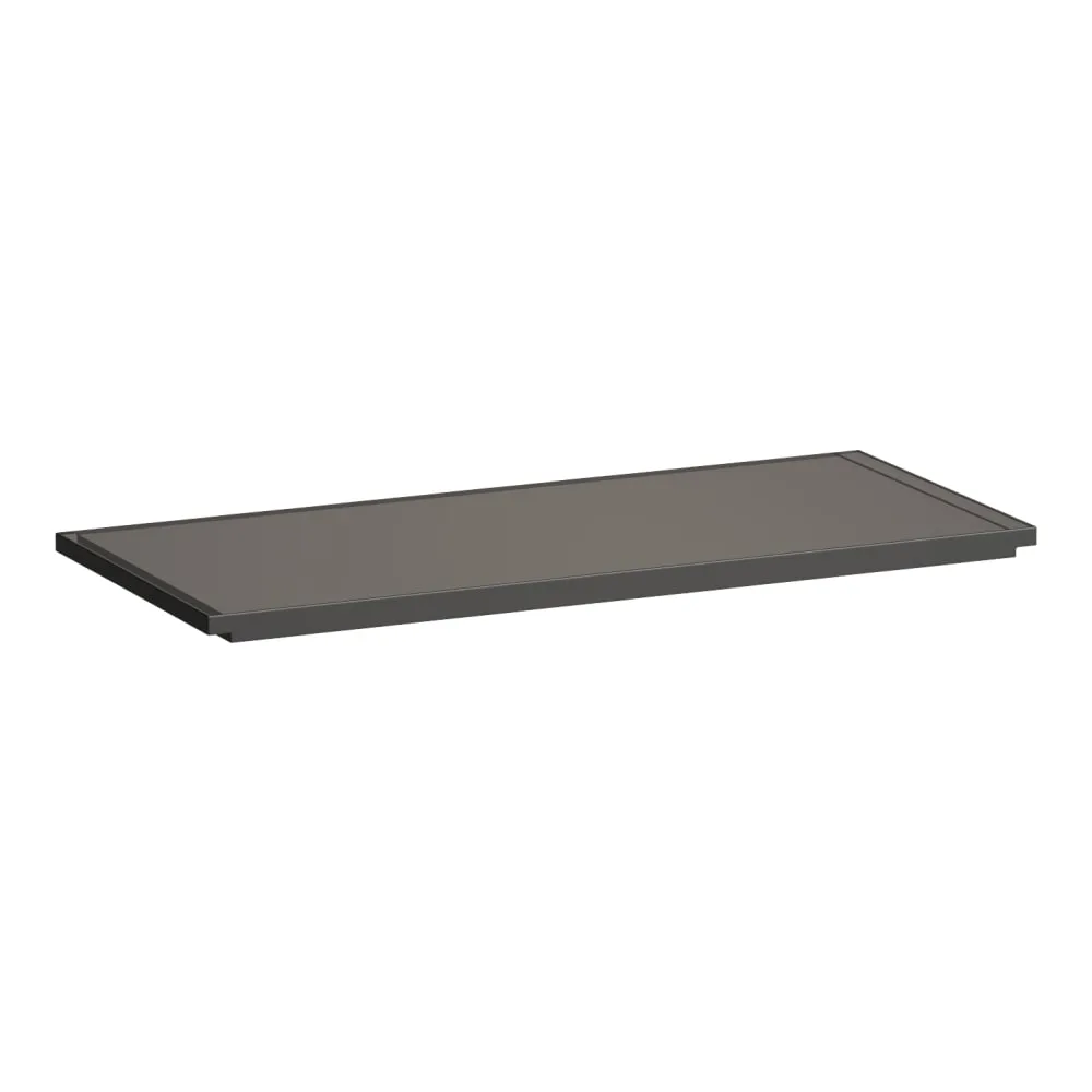 LAUFEN Kartell LAUFEN Polička pro umyvadlo 460 x 200 x 15 mm #H3853310850001 - 085 - Smoky grey