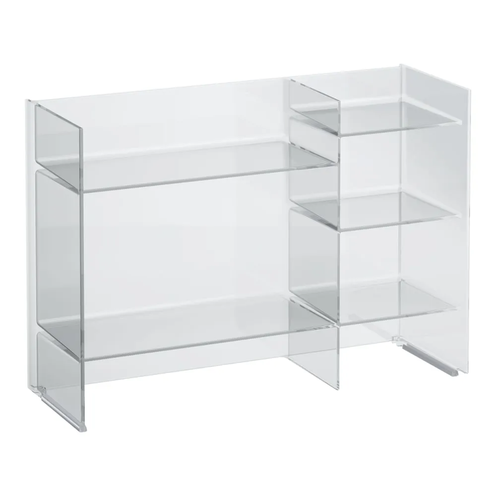 LAUFEN Kartell LAUFEN Regál 750 x 260 x 530 mm #H3893310840001 - 084 - Krystal transparentní