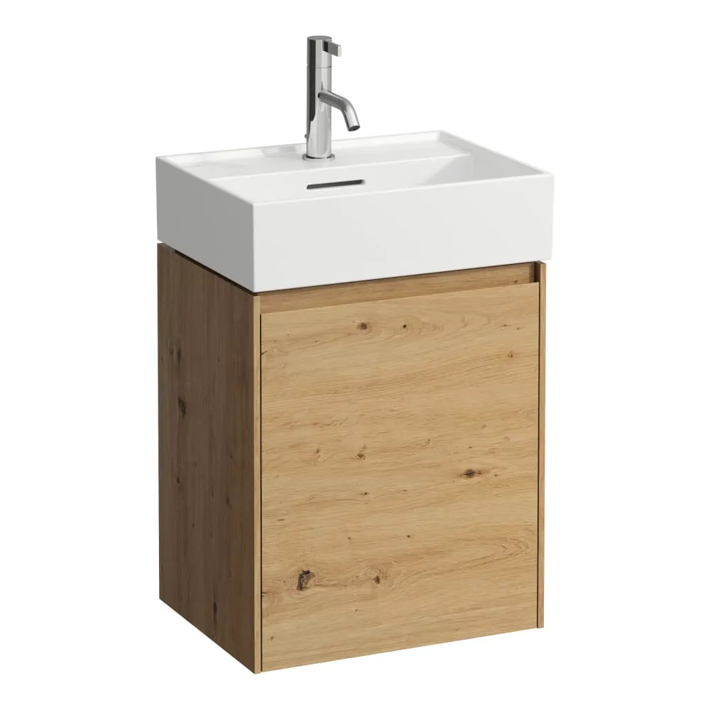 LAUFEN LANI Skříňka pod umyvadlo, 1 dvířka, závěsy vlevo, pro umyvadlo Kartell • LAUFEN H815330 435 x 330 x 515 mm #H4039111122671 - 267 - Divoký dub