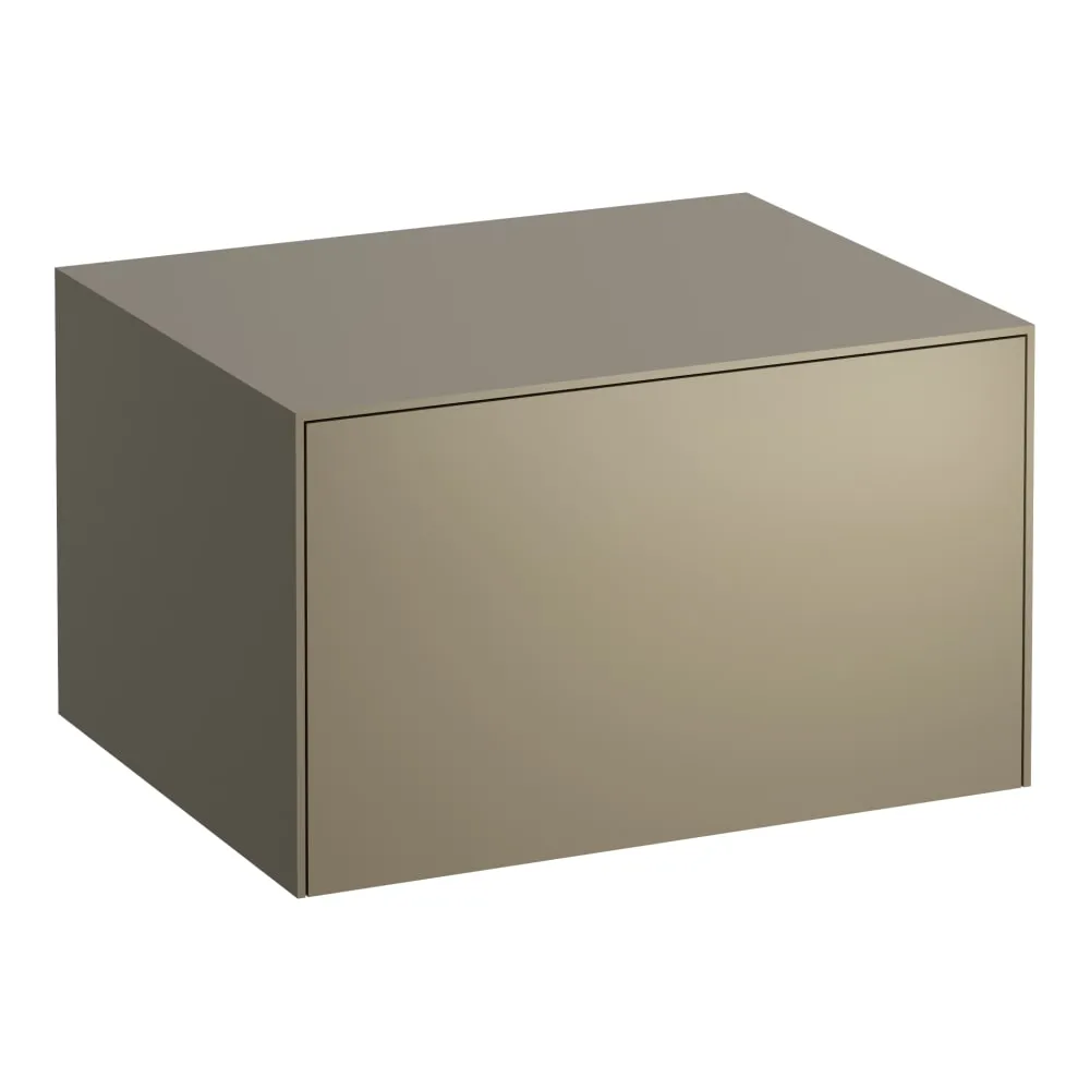 LAUFEN SONAR Skříňka pod umyvadlo 600, s 1 zásuvkou, bez výřezu 575 x 455 x 340 mm #H4054000340421 - 042 - Titan (lak)