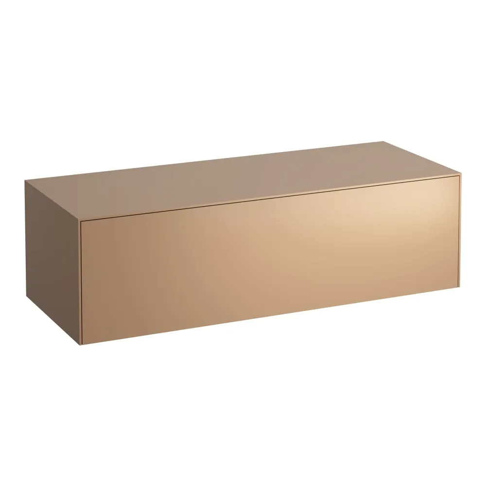 LAUFEN SONAR Skříňka pod umyvadlo 1200, s 1 zásuvkou, bez výřezu 1175 x 455 x 340 mm #H4054200340411 - 041 - Měď (lak)